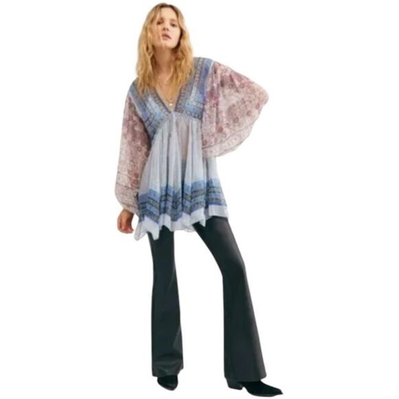 NWT- Free People Aliyah Tunic - Picture 4 of 12